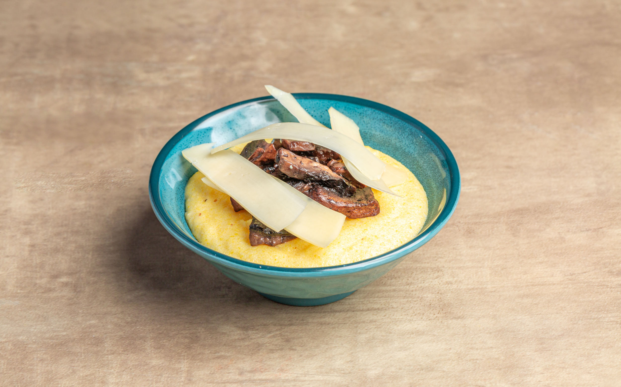 פולנטה פטריות ופרמזן